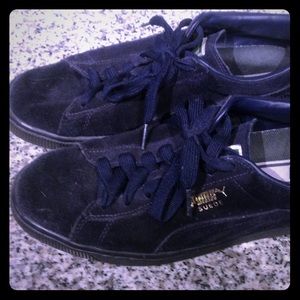 Puma suede sneakers